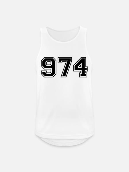 974 - Débardeur respirant Homme - blanc