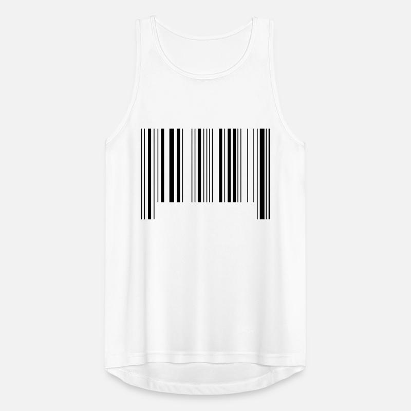 barcode Männer Tank Top atmungsaktiv