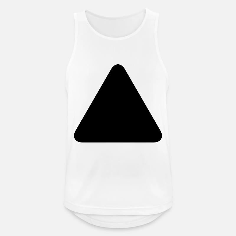 TRIANGLES TRIANGLES CLEAN - Débardeur respirant Homme - blanc