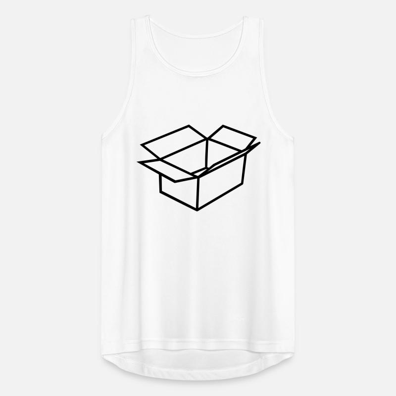 Cardboard box Men's Breathable Tank Top