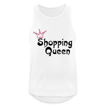 SHOPPING QUEEN - Men's Breathable Tank Top - white - Front - Nick (188cm)