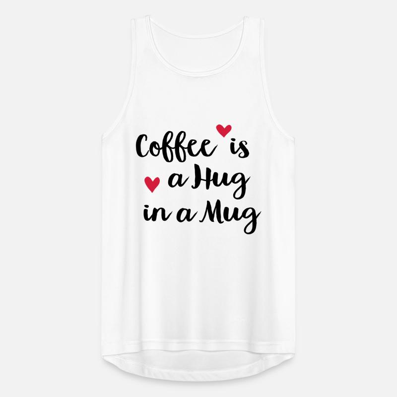 Kaffee Männer Tank Top atmungsaktiv