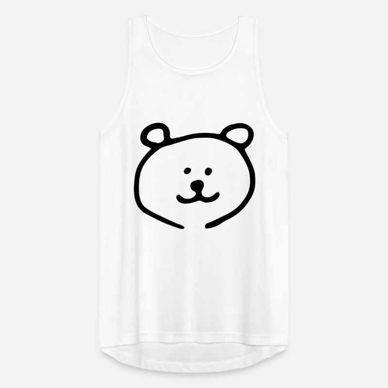 Bear Teddy Men's Breathable Tank Top