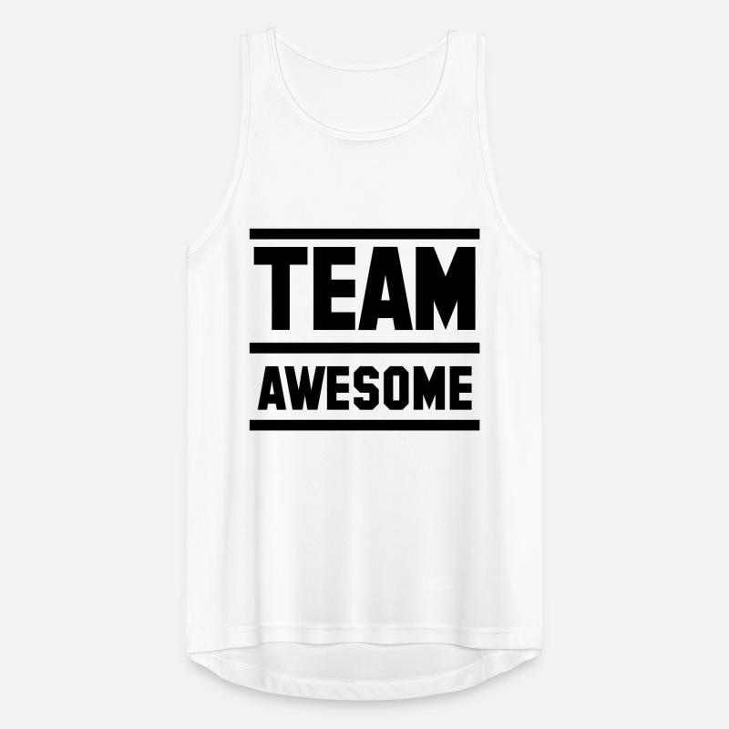 team awesome super Team Männer Tank Top atmungsaktiv