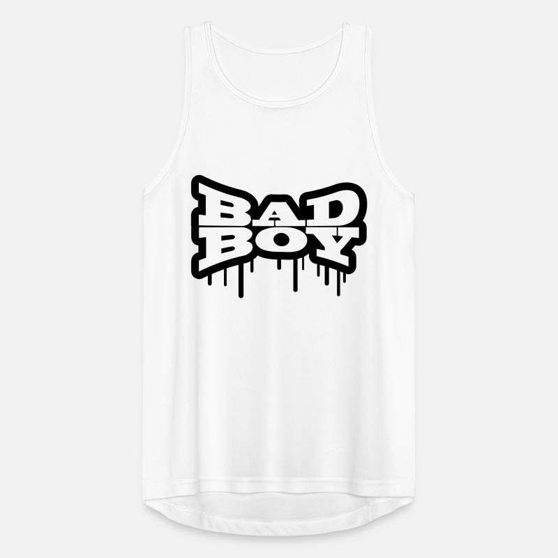 Bathroom graffiti boy bad boy Men's Breathable Tank Top
