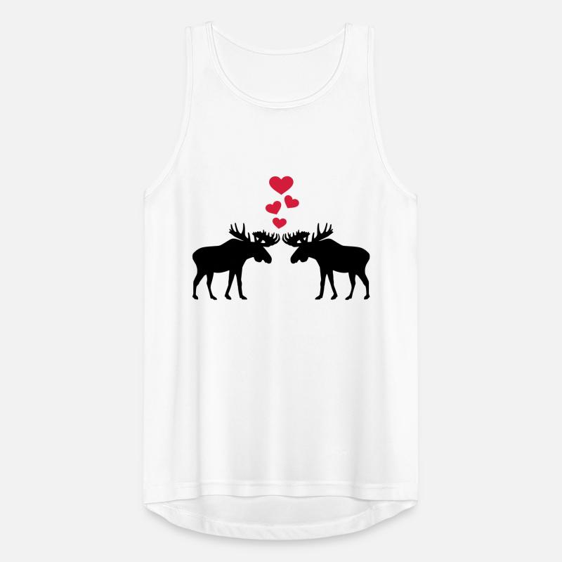 Elch Männer Tank Top atmungsaktiv