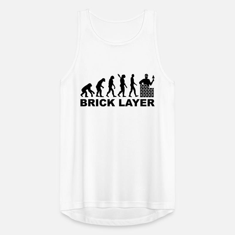 Brick layer Men's Breathable Tank Top