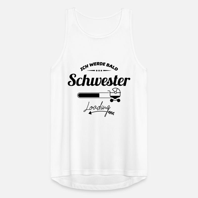 ich werde bald Schwester Männer Tank Top atmungsaktiv