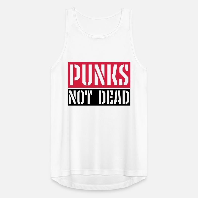 punks pas mort citation Débardeur respirant Homme