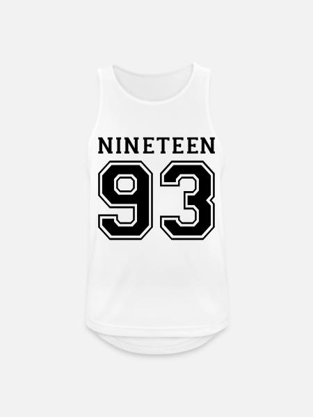 1993 - Men's Breathable Tank Top - white