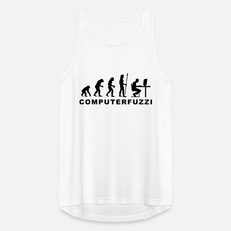 evolution_computerfuzzi Männer Tank Top atmungsaktiv