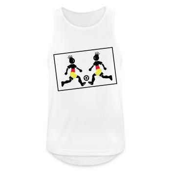 Soccer Soccer Germany - Men's Breathable Tank Top - white - Front - Nick (188cm)