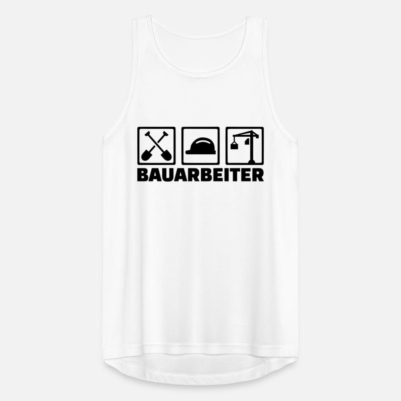 Bauarbeiter Männer Tank Top atmungsaktiv