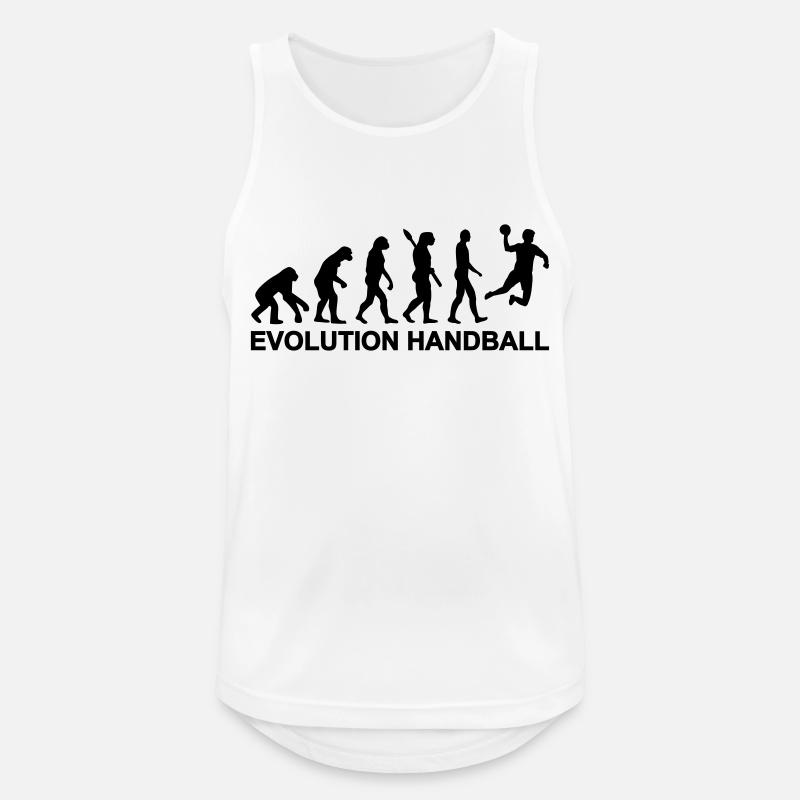 Evolution Handball - Men's Breathable Tank Top - white