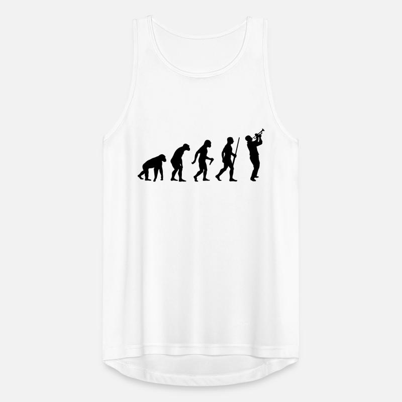 Trumpet Player Evolution Männer Tank Top atmungsaktiv