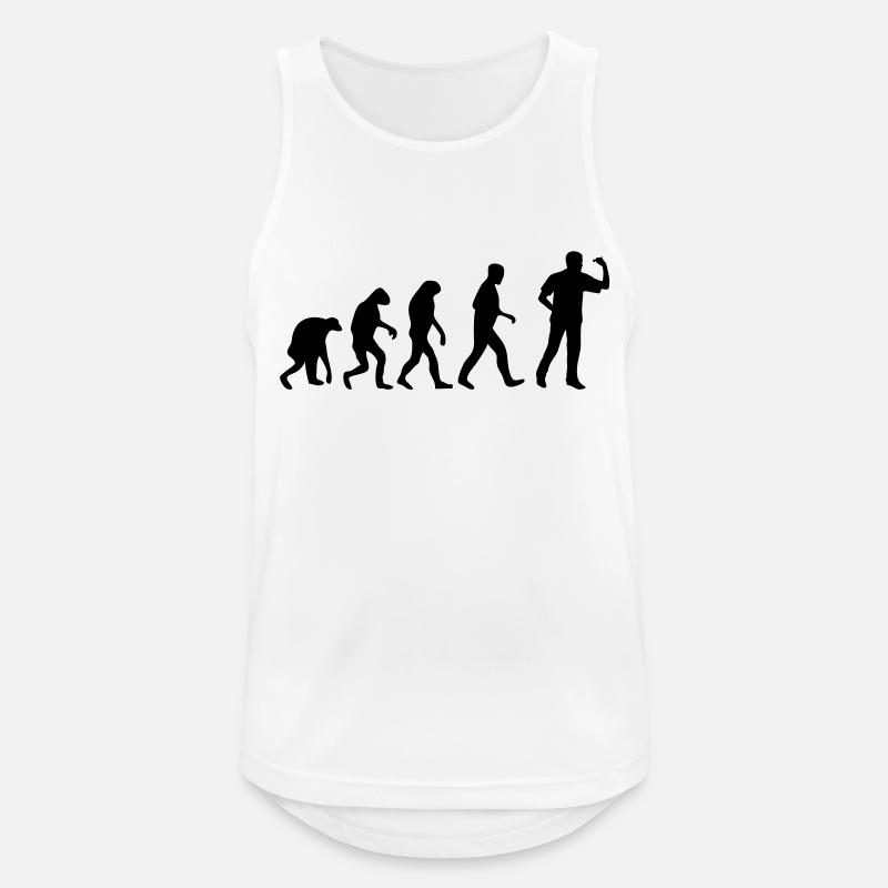 dart evolution - Men's Breathable Tank Top - white
