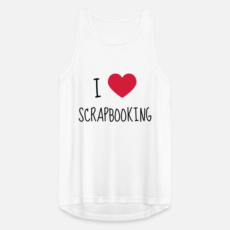 Scrapbooking / Scraper / Scrapeuse / Scrapeur Débardeur respirant Homme