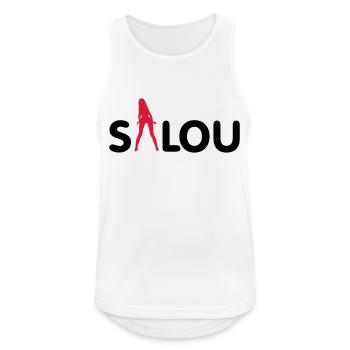 Salou 2014 - Débardeur respirant Homme - blanc - Devant - Nick (188cm)