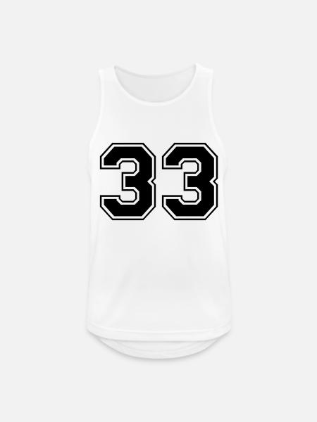 33 - Men's Breathable Tank Top - white
