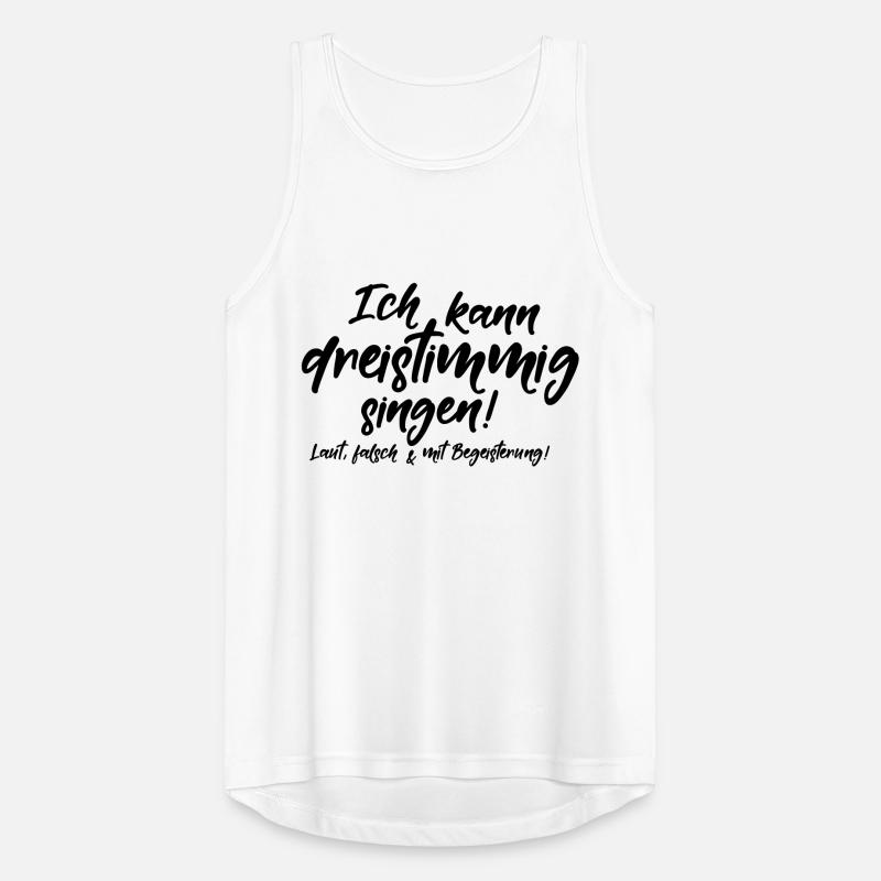 singer singing karaoke talentless wrong gift Men's Breathable Tank Top