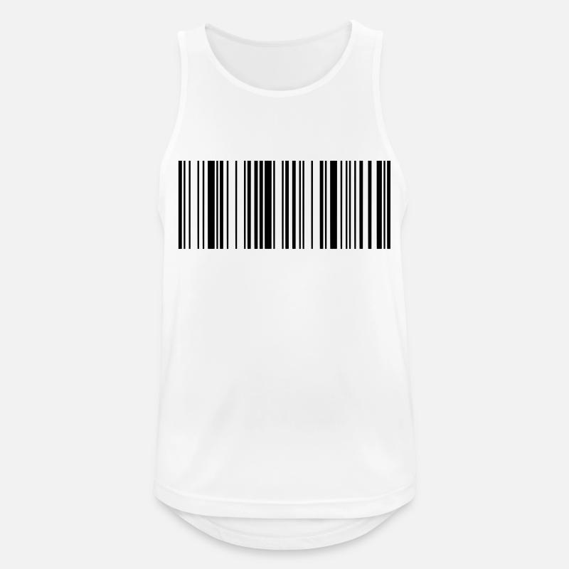 EAN barcode scanning 1c - Men's Breathable Tank Top - white