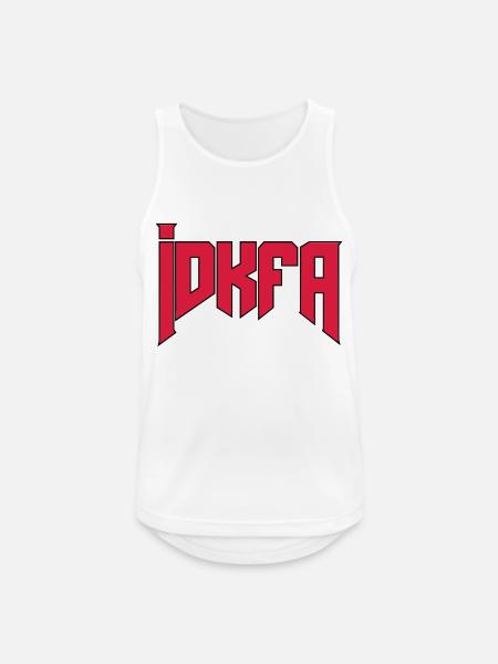 Doom Cheat-Code "idkfa" - Männer Tank Top atmungsaktiv - Weiß
