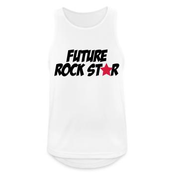 baby - Men's Breathable Tank Top - white - Front - Nick (188cm)