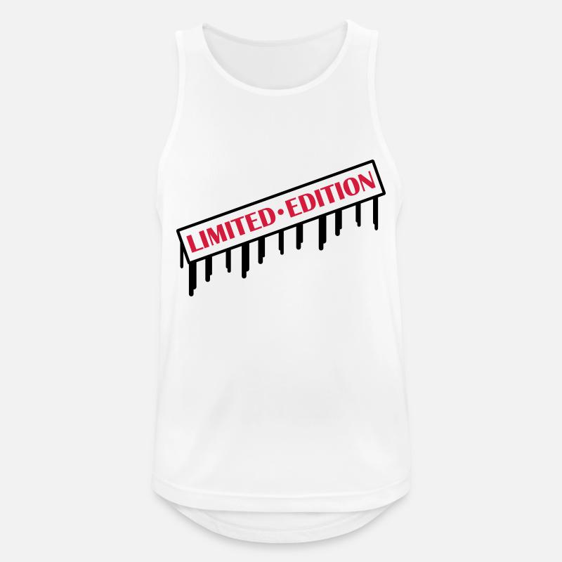 Limited Edition 2 - Men's Breathable Tank Top - white