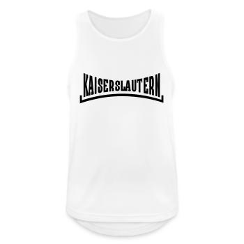 Kaiserlautern - Débardeur respirant Homme - blanc - Devant - Nick (188cm)