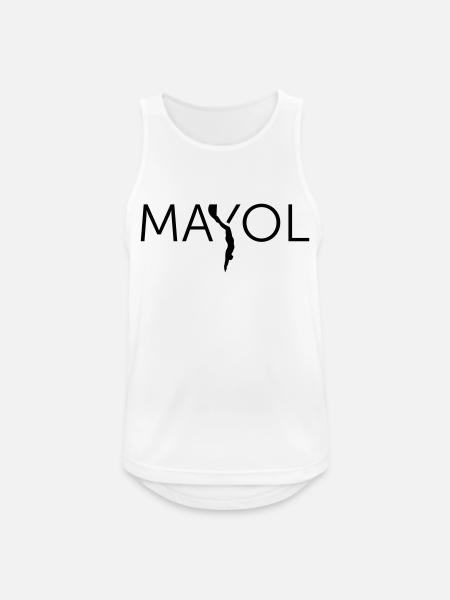 Apnea freediving - Mayol Legend - Men's Breathable Tank Top - white