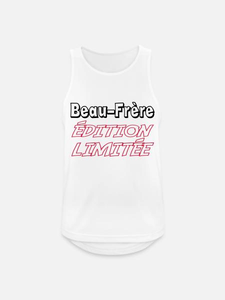 Beau-Frère édition limitée - Débardeur respirant Homme - blanc
