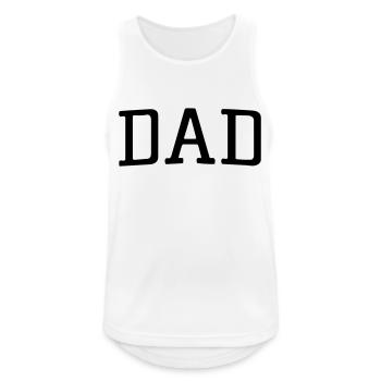 Tat - Männer Tank Top atmungsaktiv - Weiß - Vorne - Nick (188cm)