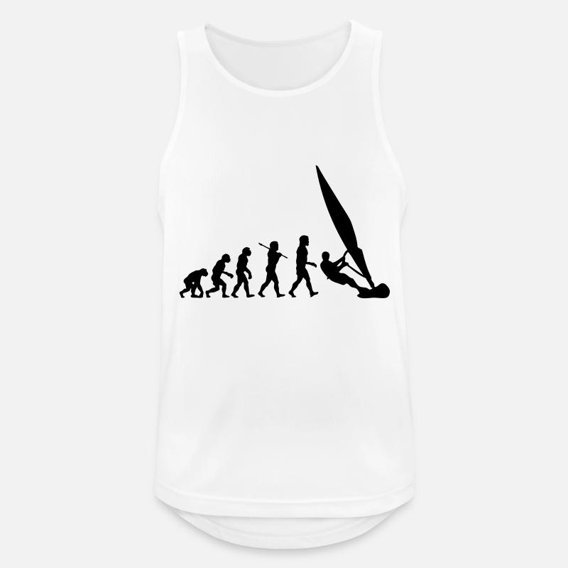 ws01 windsurf evolution - Men's Breathable Tank Top - white