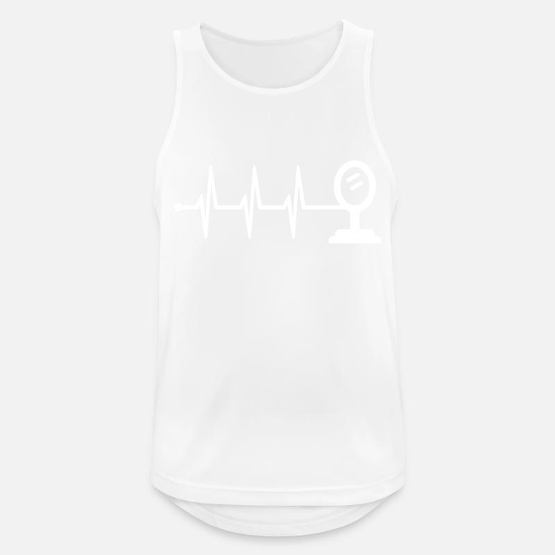 Mirror Icon Pulse - Men's Breathable Tank Top - white