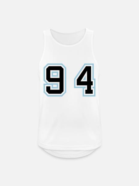 94 Number Symbol - Men's Breathable Tank Top - white