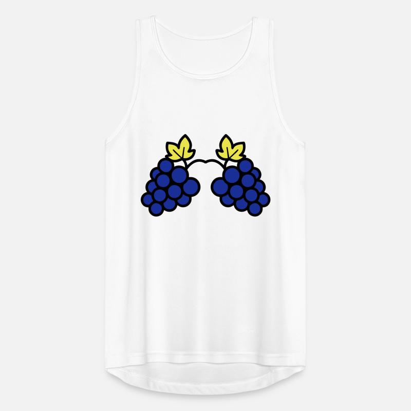 Grapes Grapevine Icon Men's Breathable Tank Top