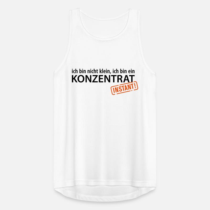 Ich bin nicht klein, ich bin ein Konzentrat Zwerge Männer Tank Top atmungsaktiv