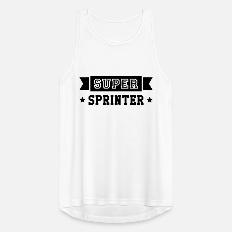 Leichtathletik / Sprint / Sprinter / Sprinterin Männer Tank Top atmungsaktiv