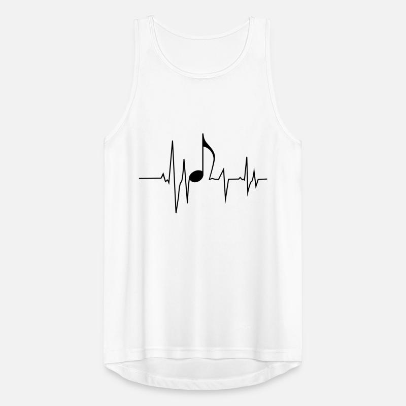 Fréquence musicale Débardeur respirant Homme