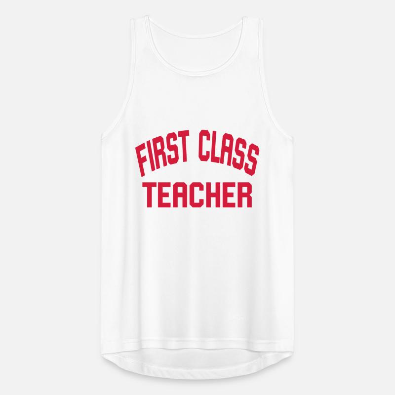 First Class Teacher Männer Tank Top atmungsaktiv