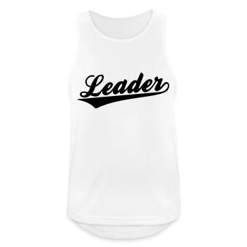 Leader - Débardeur respirant Homme - blanc - Devant - Nick (188cm)