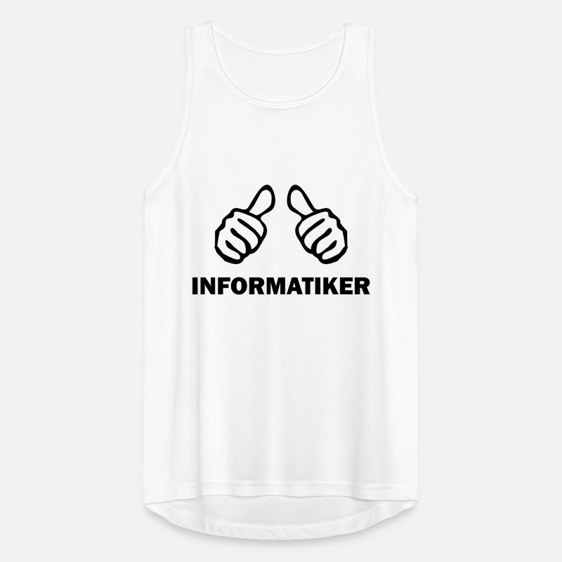 informatiker Männer Tank Top atmungsaktiv
