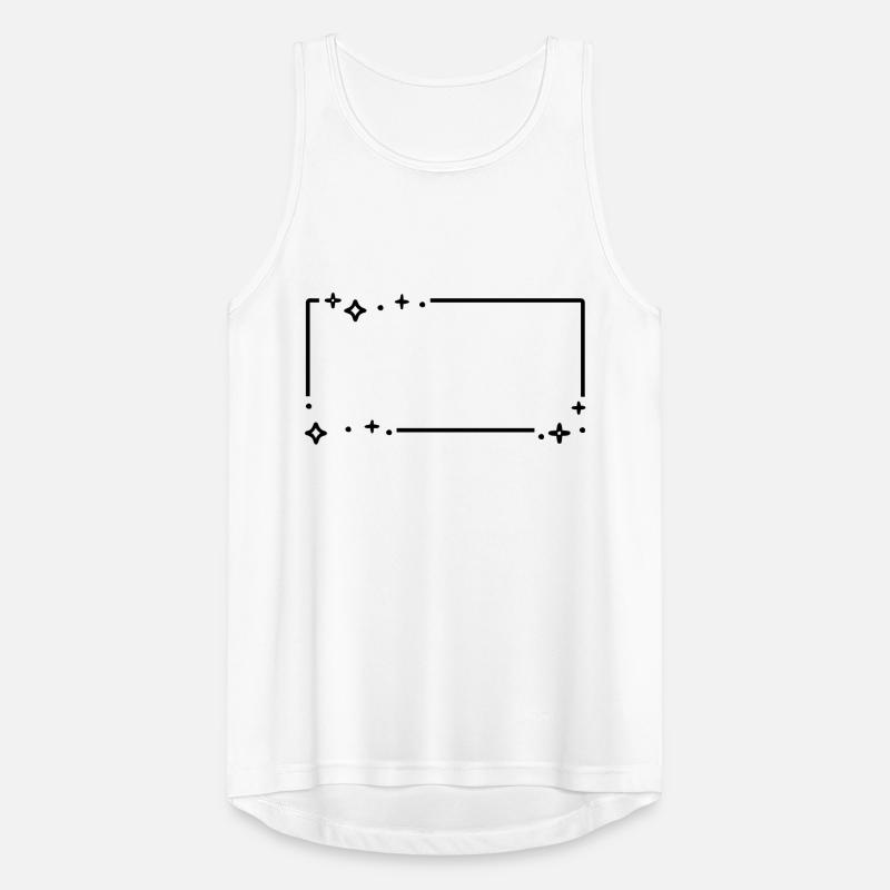Sternchen Sterne Rahmen Männer Tank Top atmungsaktiv