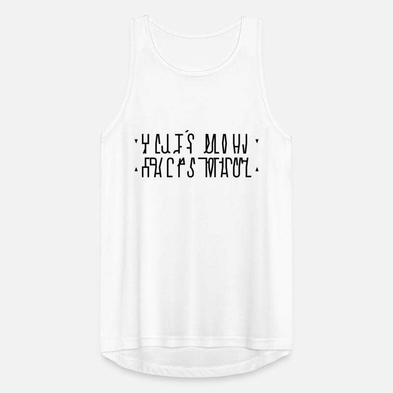 Hidden Message (Halt's Maul) Männer Tank Top atmungsaktiv