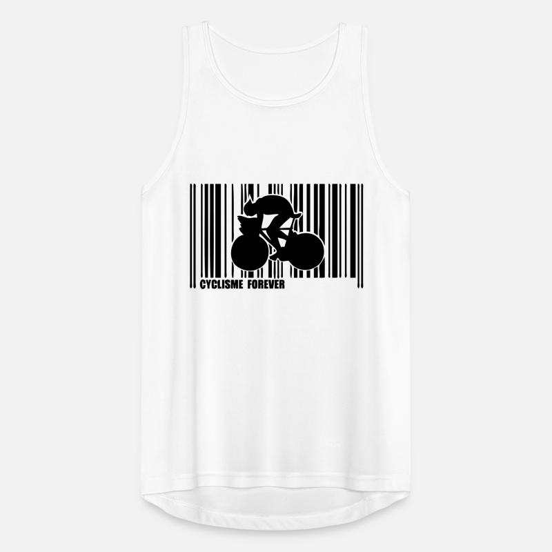 barcode cycling Men's Breathable Tank Top