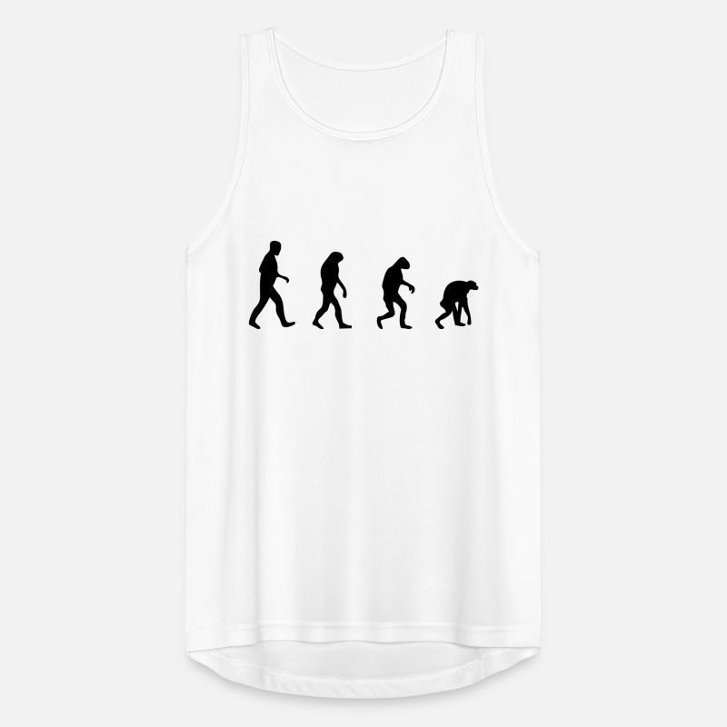 evolution backwards back to the roots Männer Tank Top atmungsaktiv