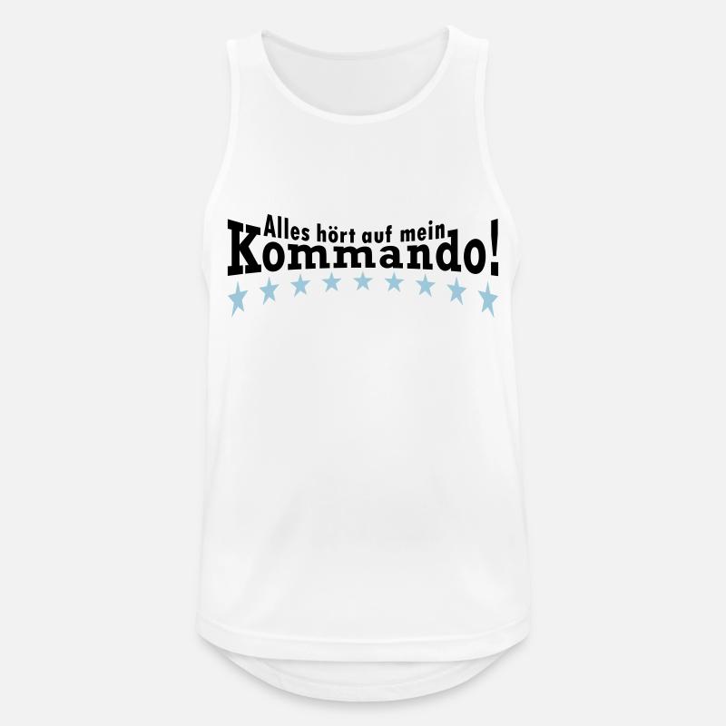 Command - Men's Breathable Tank Top - white