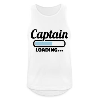 Capitaine - Débardeur respirant Homme - blanc - Devant - Nick (188cm)