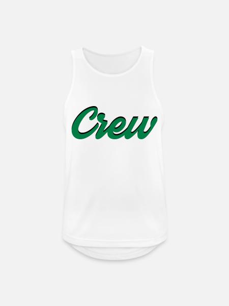 crew - Men's Breathable Tank Top - white