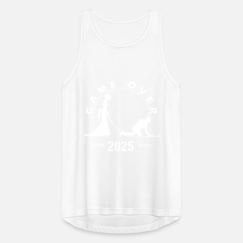 Game Over 2025 Hochzeit Männer Tank Top atmungsaktiv